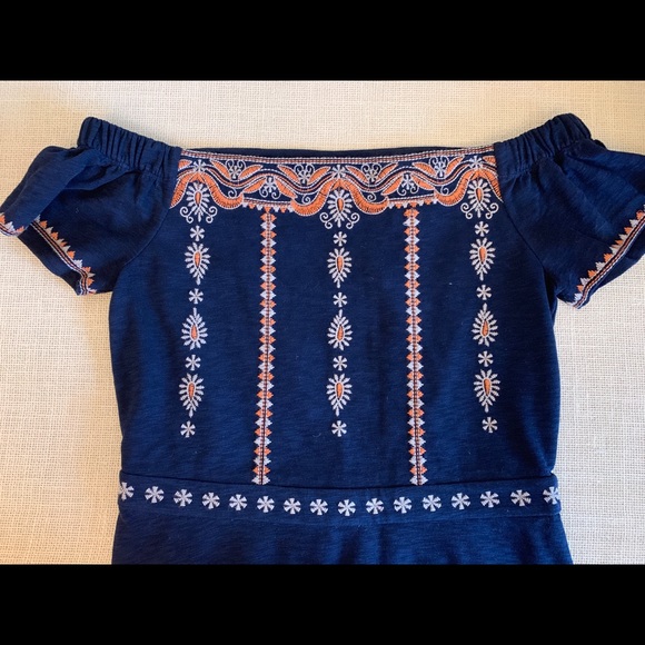 Tory Burch Neil off the shoulder Dress Size Small - Picture 3 of 8